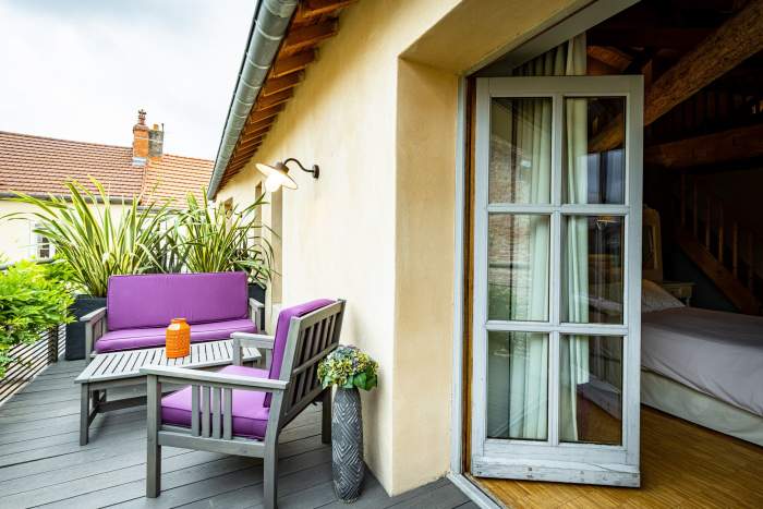 Maison Minori - Terrasse extérieur - Restaurant près de Chalon-sur-Saône 